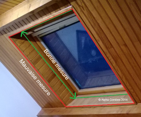 alpha combles lumiere velux mesures